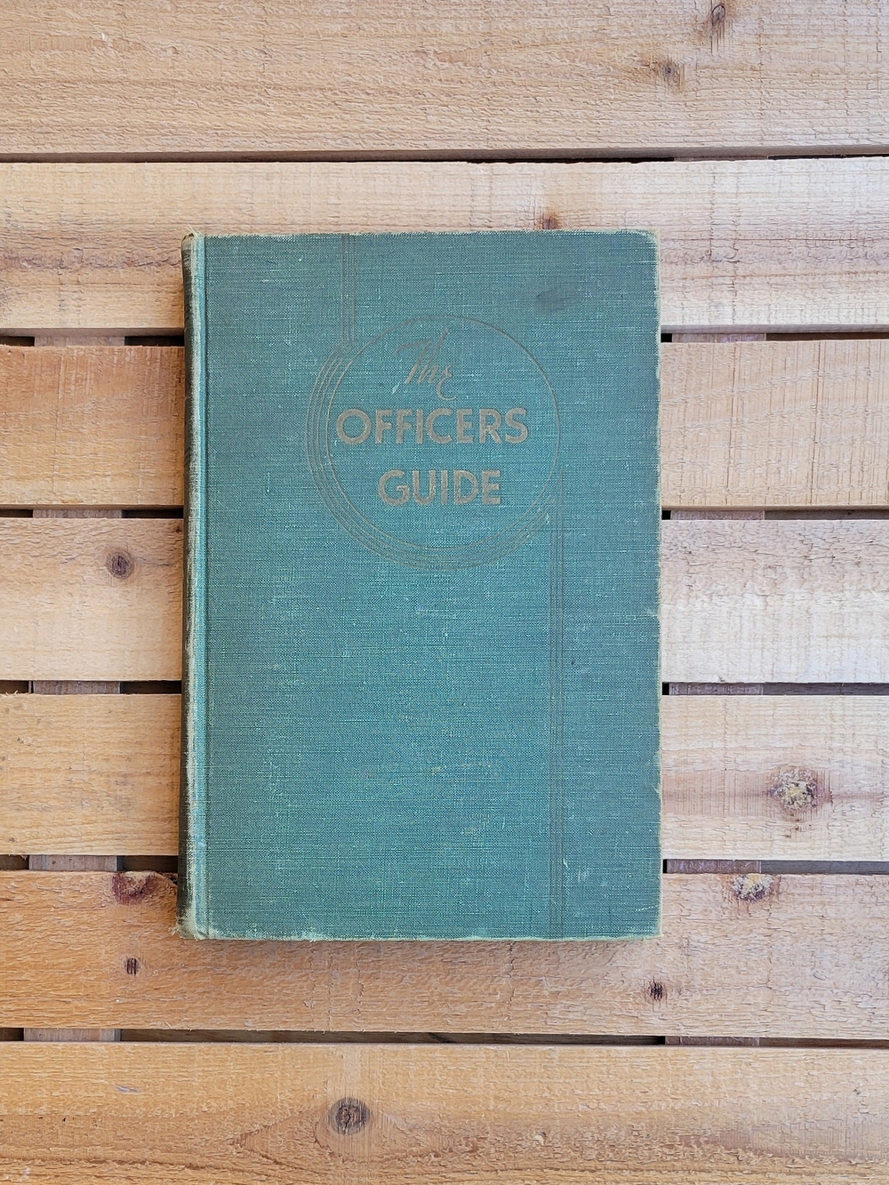The Officer's Guide Vintage 1952 Book By The Military Service Publishing Company
